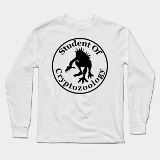 Chupacabra - Student Of Cryptozoology on Lights Long Sleeve T-Shirt